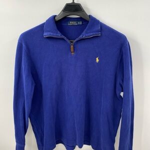 Polo Ralph Lauren Royal Blue Quarter-Zip Pullover